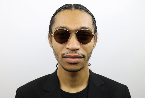 Man wearing these luxury designer SEE Sunglasses