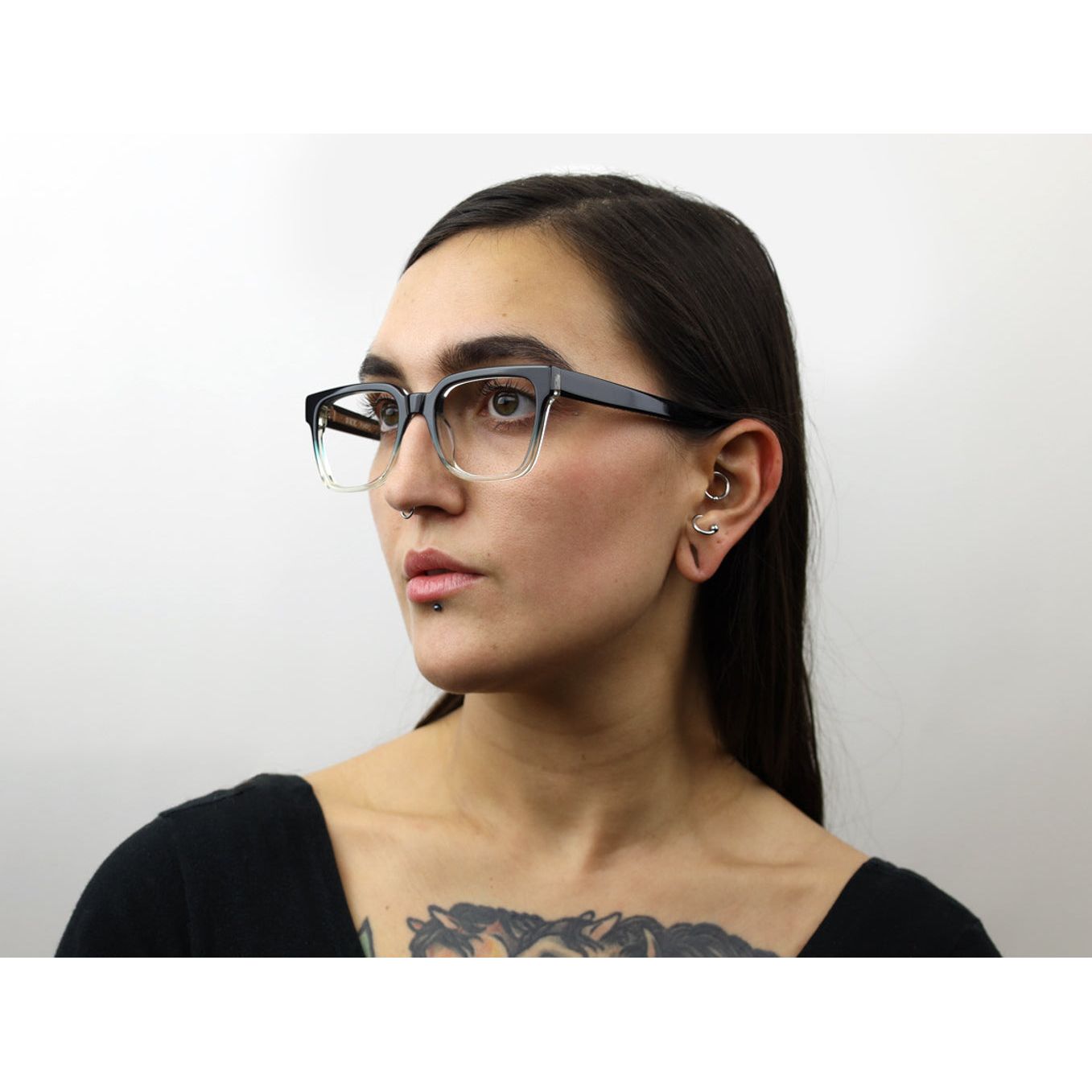 Classic Gradient Acetate Eyeglasses SEE 55032 Medium Fit