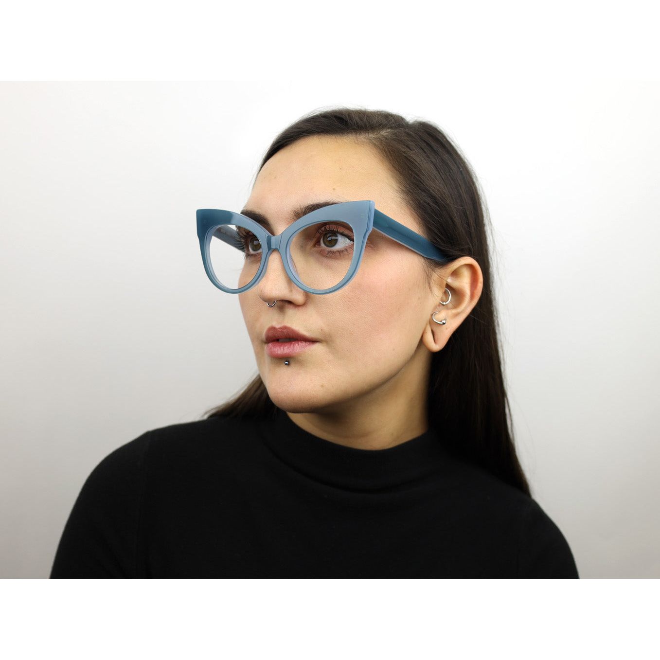 Oversized CatEye Eyewear SEE 61002 Acetate, Medium Fit
