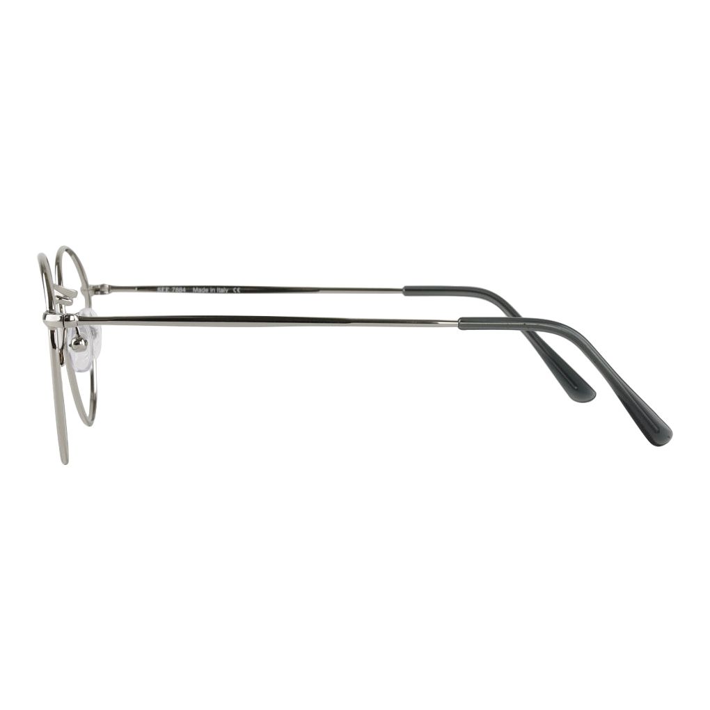 Stylish SEE 7884 Wire Frame Eyeglasses with Unique Saddle Bridge