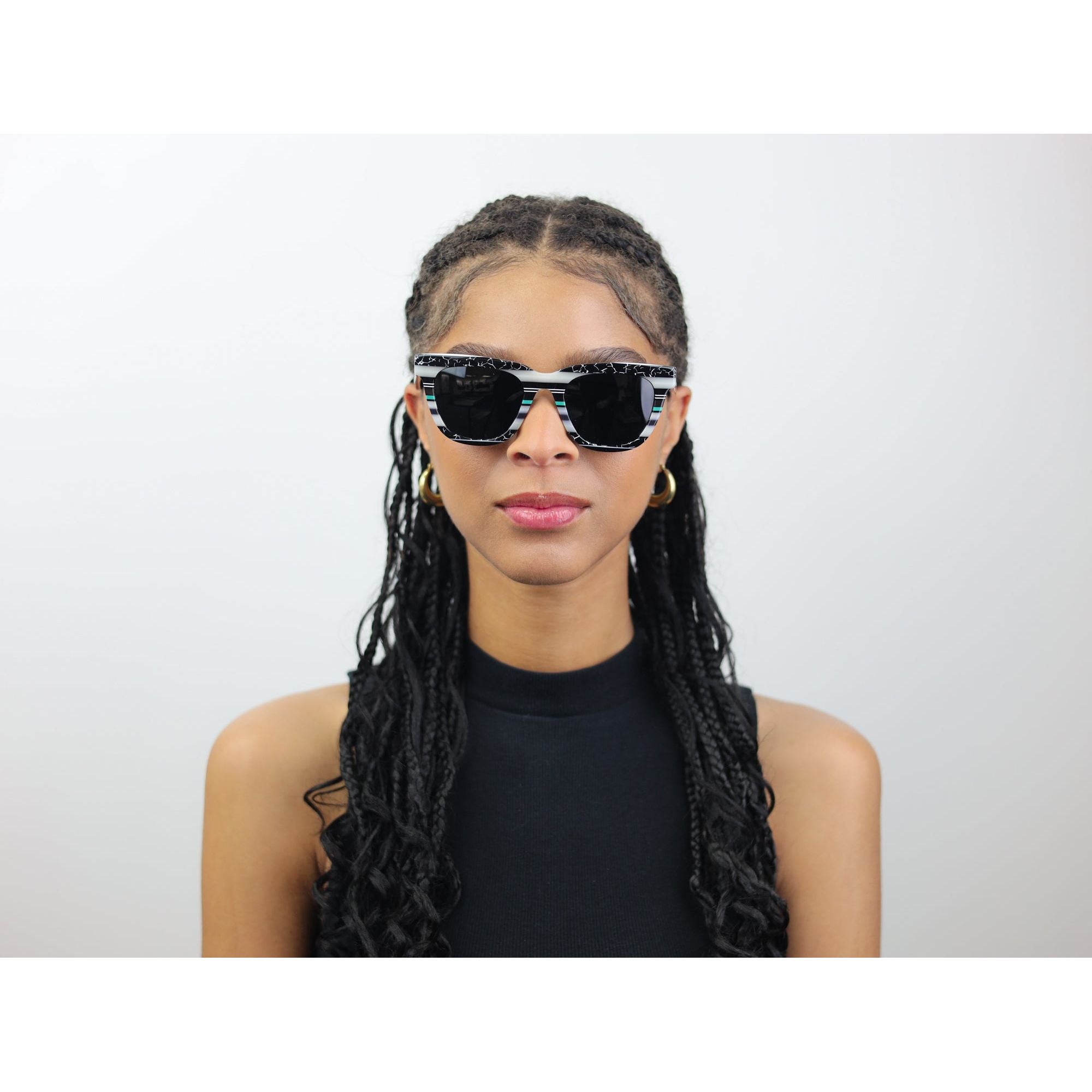 ◆ojos◆ OJOS X PROGRESS 2 way Temple Sunglasses Apricot 24 OJOS x PROGRESS SUNGLASSES Pouch SET – DALAC SEOUL