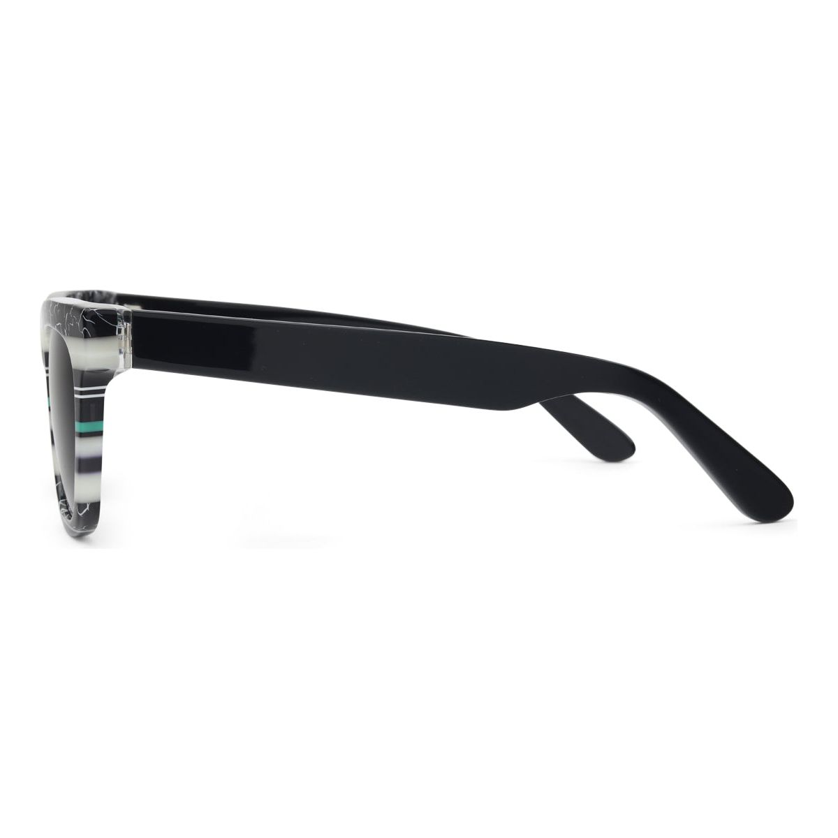 サングラス ACETATE SUNGLASSES Beau Square Frame Acetate Sunglasses CRYSTAL GREY | ALLSAINTS US