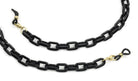 Acetate Eyeglass Chain - Rectangle Link.