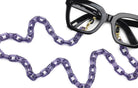 Acetate Eyeglass Chain - Rectangle Link.