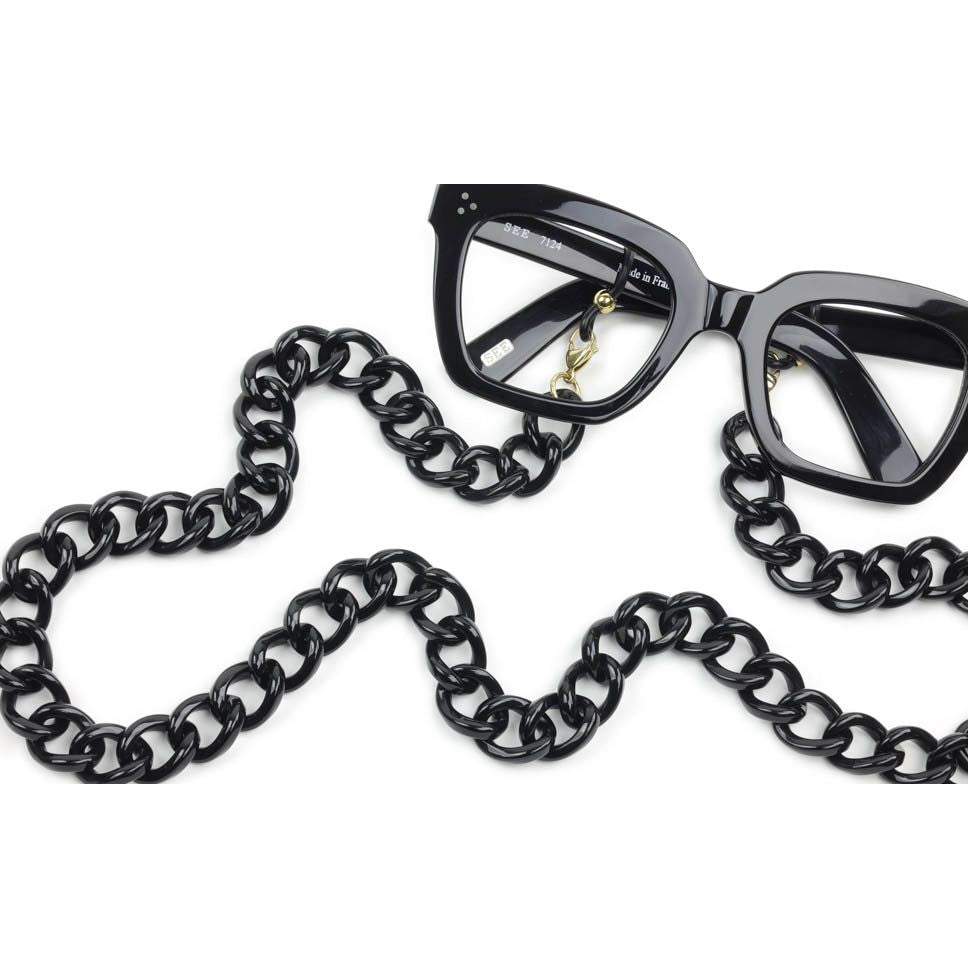 Acetate Eyeglass Chain - Round Link.