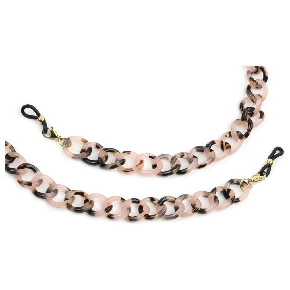 Acetate Eyeglass Chain - Round Link.