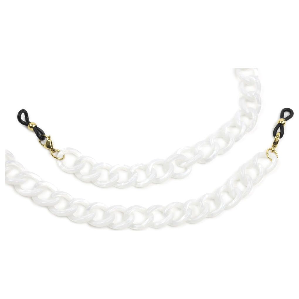 Acetate Eyeglass Chain - Round Link.