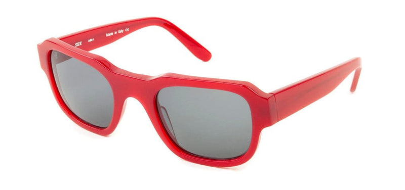 Special Edition I Red Uni-Sex Rectangle Sunglasses | Le Specs
