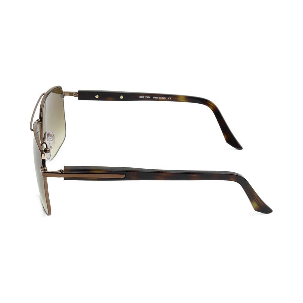 Designer Metal Sunglasses SEE 7934 Sun, Wide Fit - Italian Made