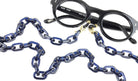 Acetate Eyeglass Chain - Rectangle Link.