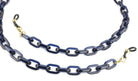Acetate Eyeglass Chain - Rectangle Link.